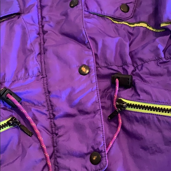 Mountain Goat purple ski jacket - Picture 3 of 5